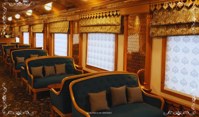 deccan odyssey conferencing car